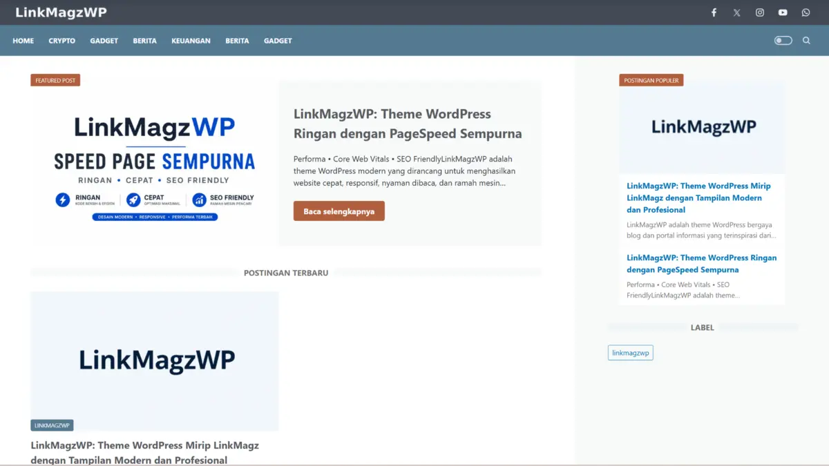 LinkMagzWP