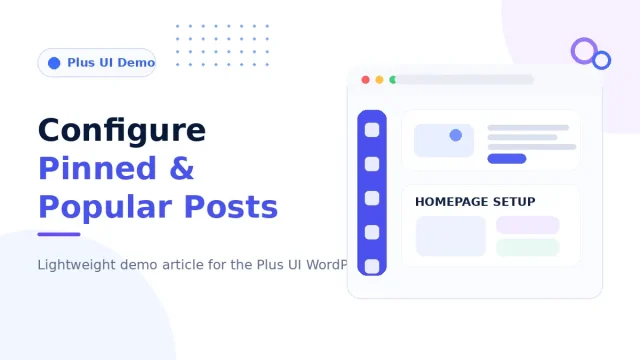 Pengaturan Paginasi, Pinned Post, dan Popular Posts